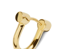 Outlet Shinola Bike Lock Huggie Earrings