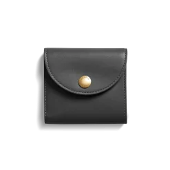 Outlet Shinola Birdy Small Snap Wallet Black