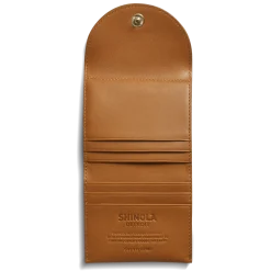 Sale Shinola Birdy Small Snap Wallet Tan