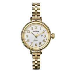 Clearance Shinola Birdy Watch Light Silver