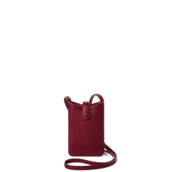 Clearance Shinola Bixby Phone Crossbody Ruby