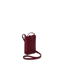 Clearance Shinola Bixby Phone Crossbody Ruby