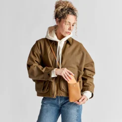 Outlet Shinola Bixby Phone Crossbody Tan