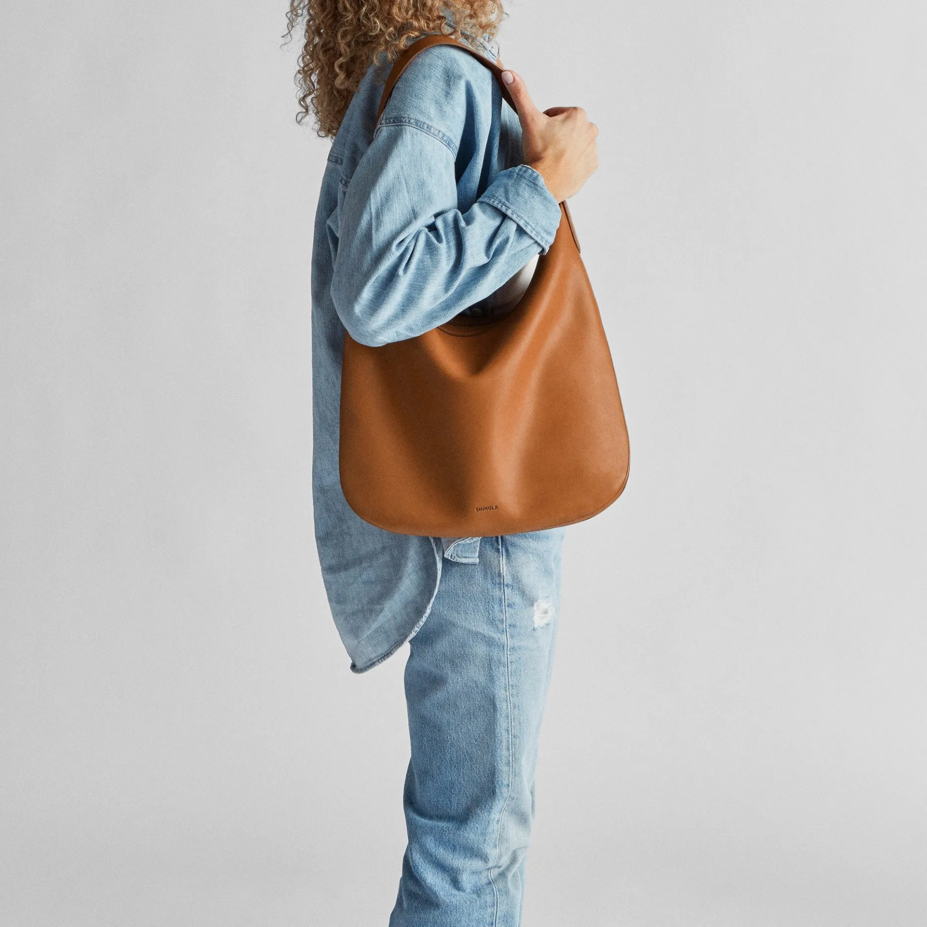 Online Shinola Bixby Shoulder Bag Tan