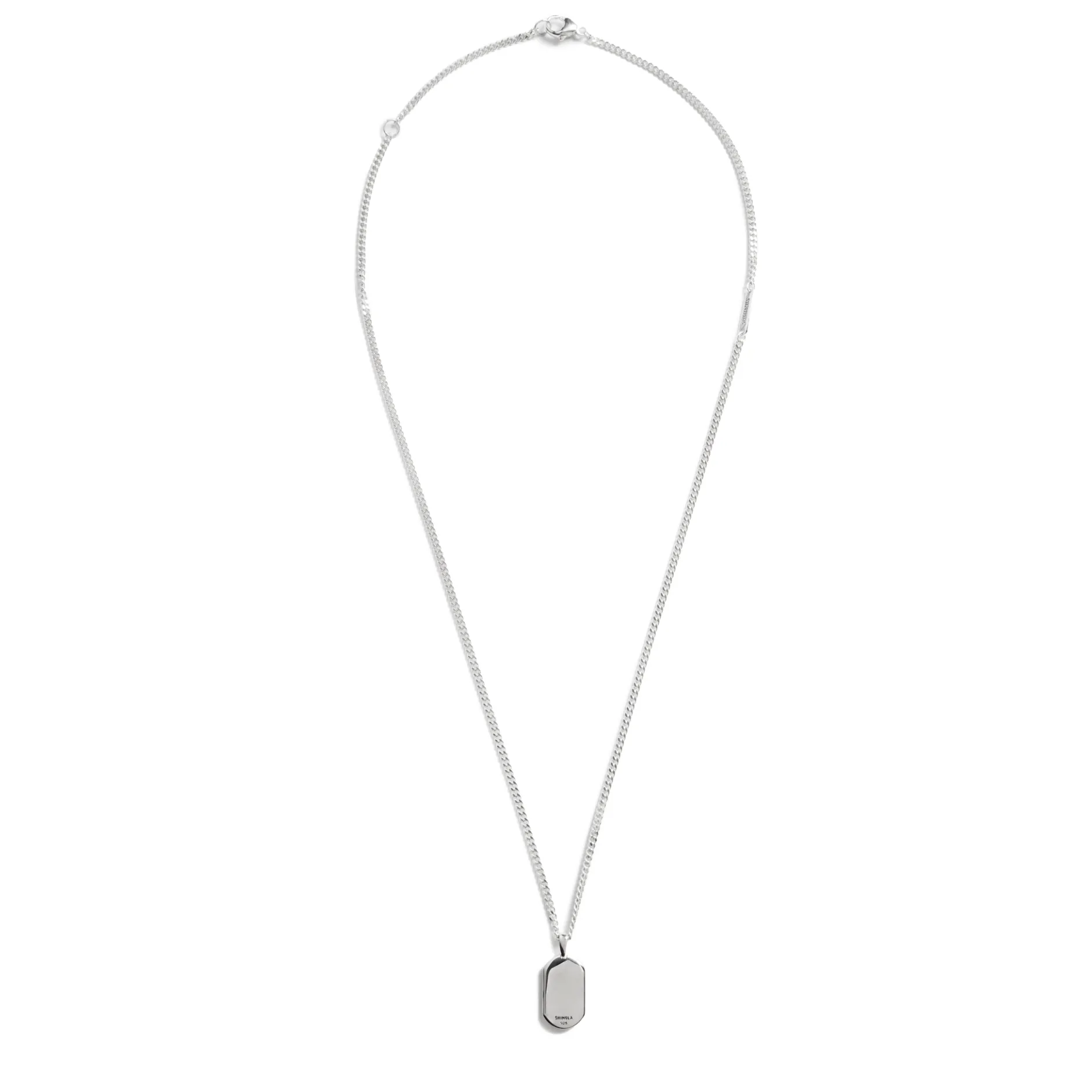 Best Shinola Black Diamond Pave Tag Necklace