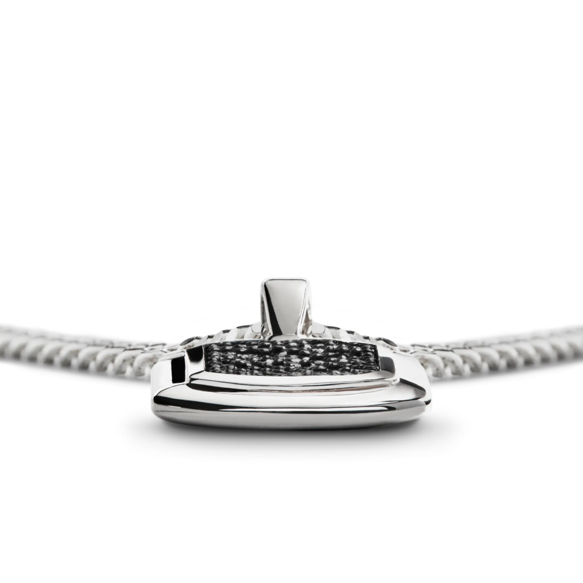 Best Shinola Black Diamond Pave Tag Necklace