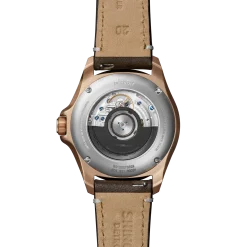 Outlet Shinola Bronze Monster GMT Automatic Watch Dark Brown Degrade