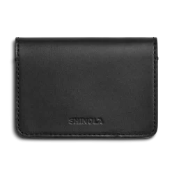 Online Shinola Business Card Holder Black