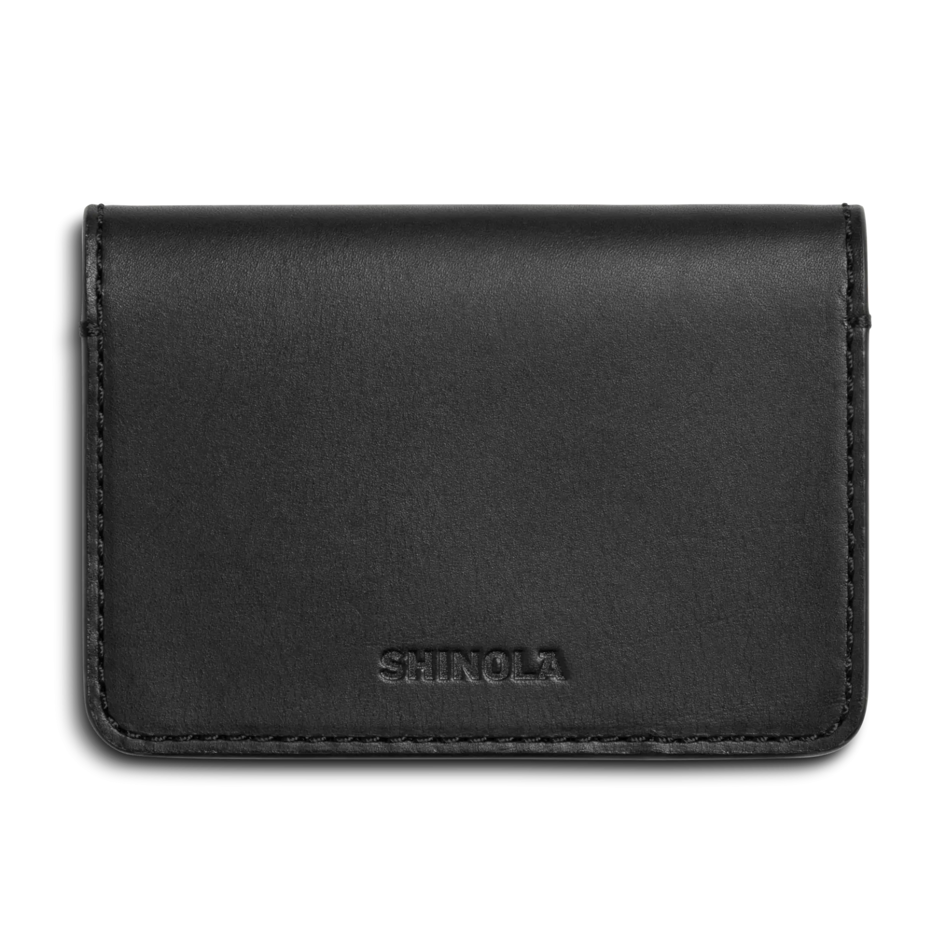 Online Shinola Business Card Holder Black
