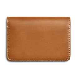 New Shinola Business Card Holder Tan