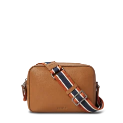 Shinola Camera Crossbody Bag Tan