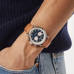 Best Shinola Canfield C56 Chronograph Watch Continental Blue
