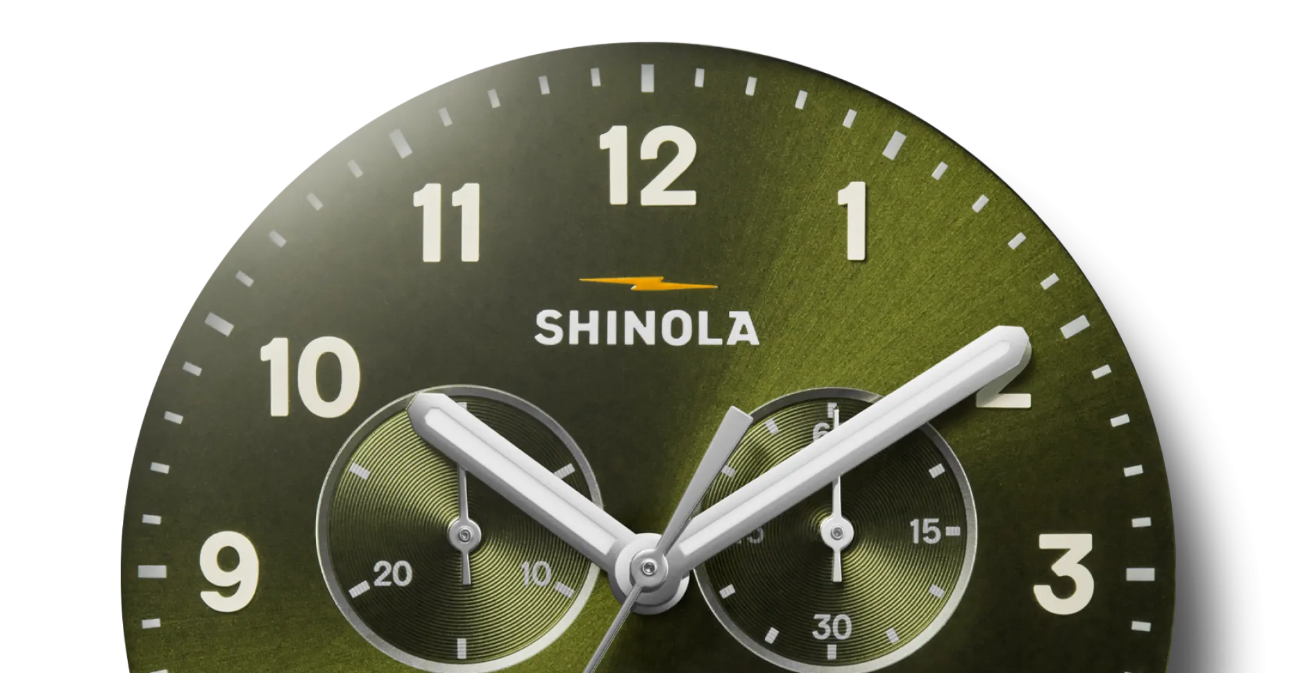 Clearance Shinola Canfield Chronograph Watch Dark Olive