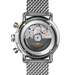 Outlet Shinola Canfield Speedway Open Road Automatic Chronograph Watch Blue/Stainless Steel