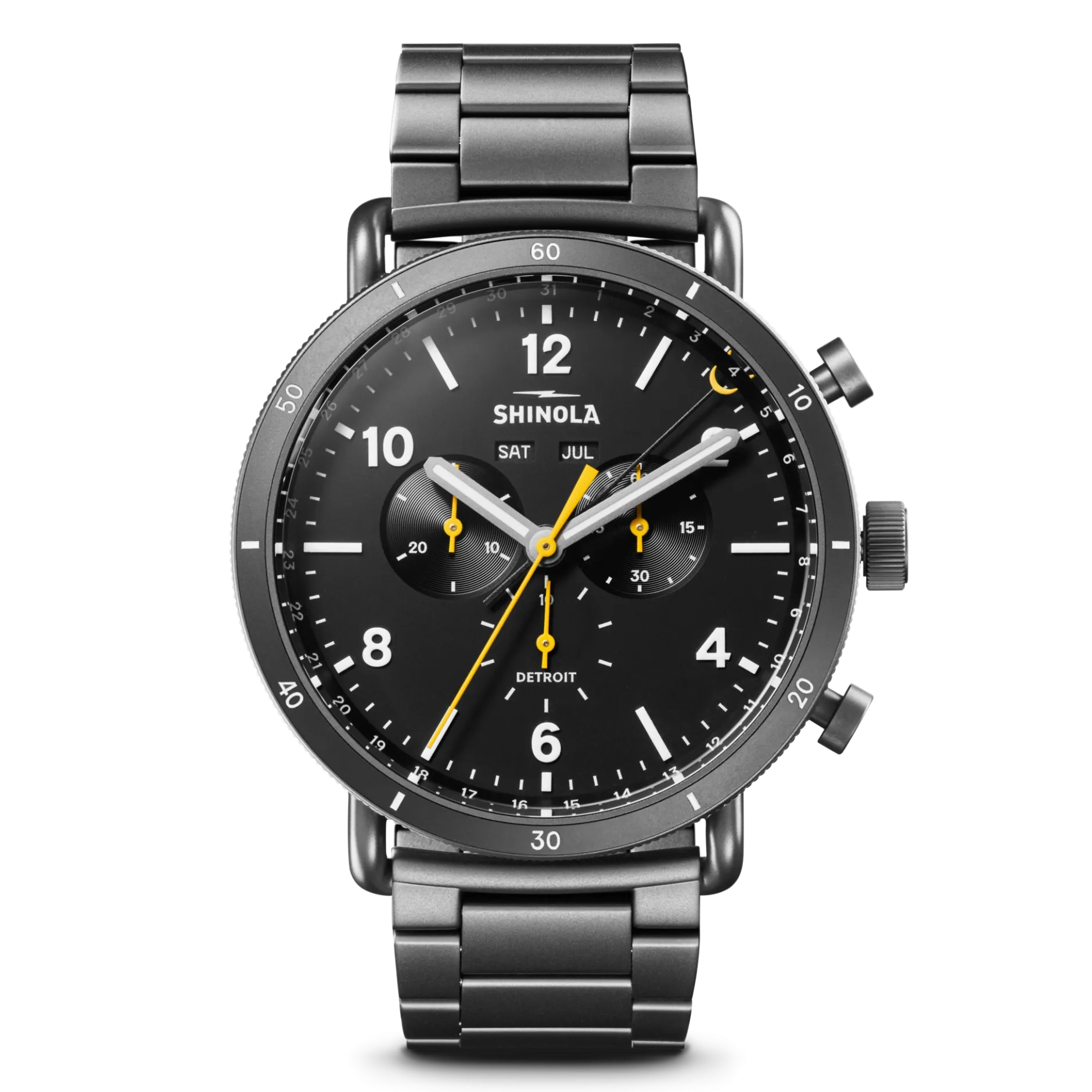 Discount Shinola Canfield Sport Chronograph Watch Black