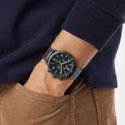 Discount Shinola Canfield Sport Chronograph Watch Black