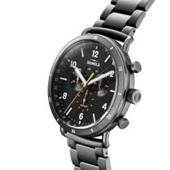 Discount Shinola Canfield Sport Chronograph Watch Black