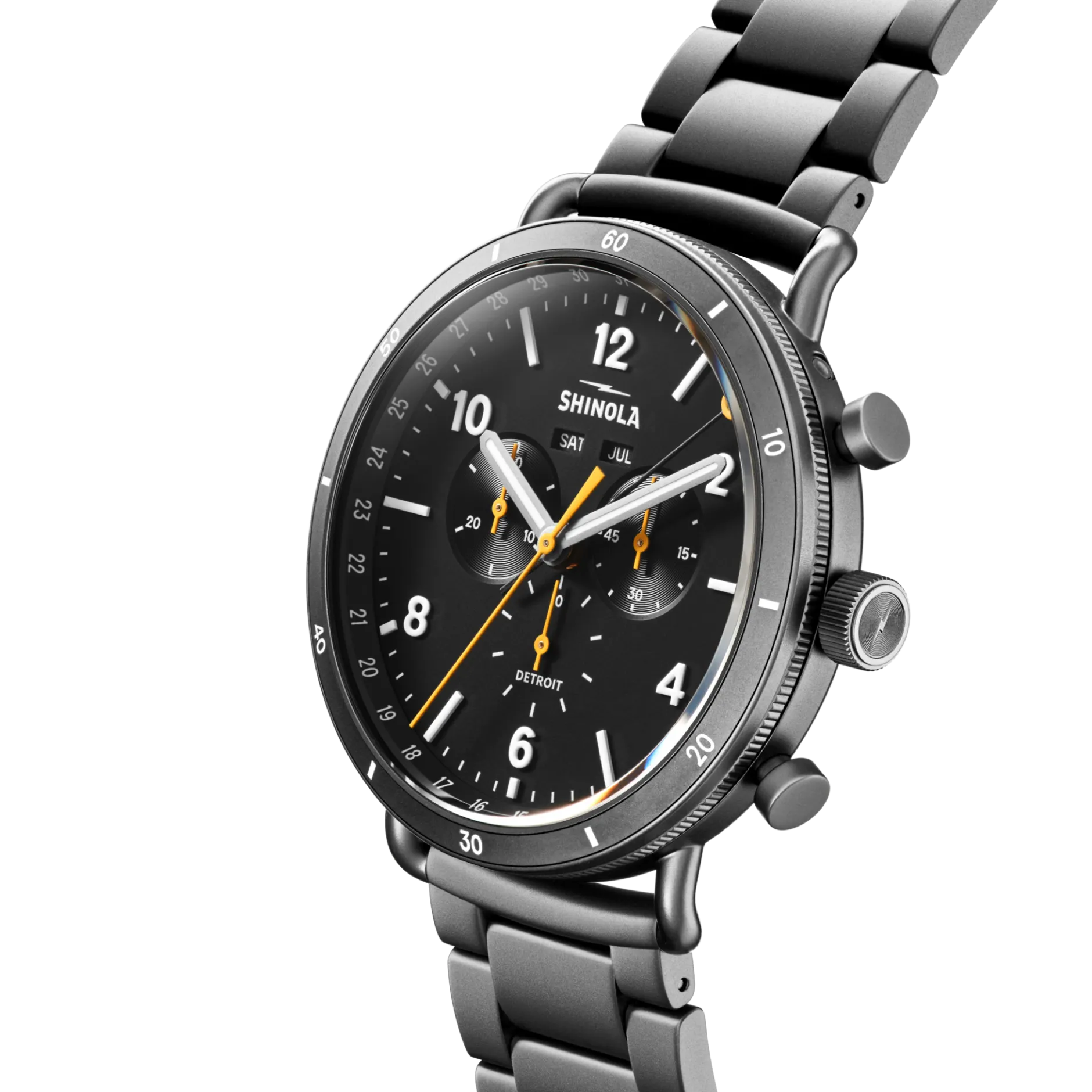Discount Shinola Canfield Sport Chronograph Watch Black