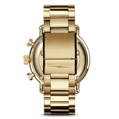 Shinola Canfield Sport Chronograph Watch Gold