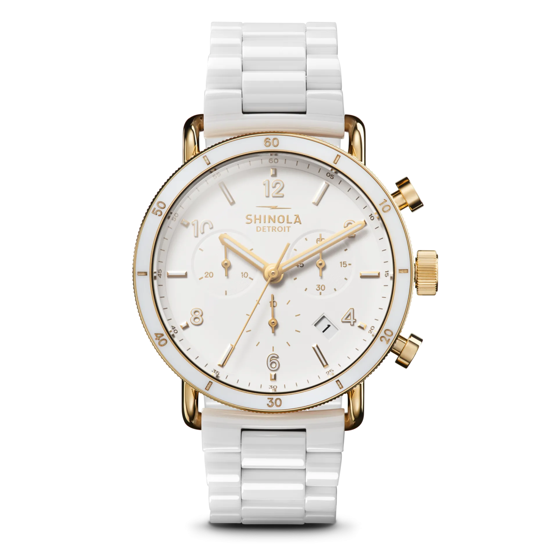Discount Shinola Canfield Sport Chronograph Watch Soft White