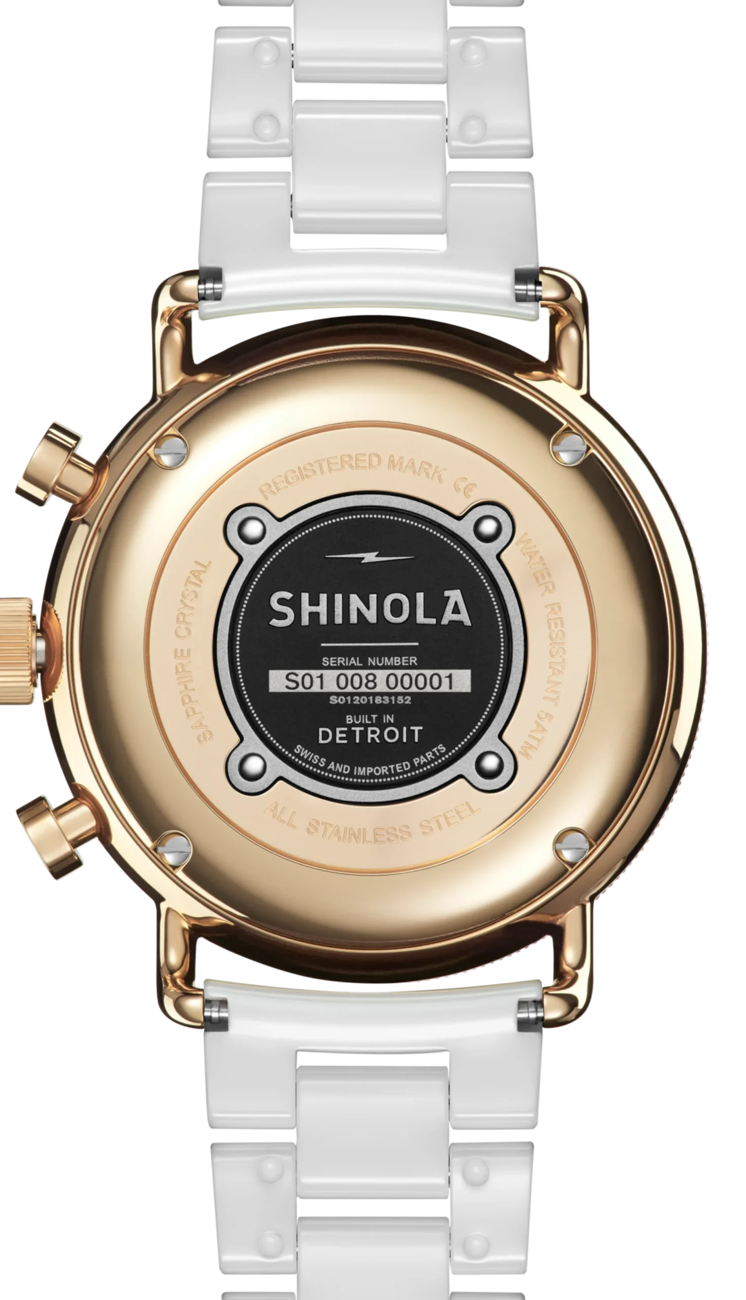 Discount Shinola Canfield Sport Chronograph Watch Soft White