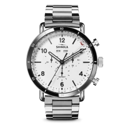 Hot Shinola Canfield Sport Chronograph Watch White