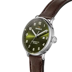 Shinola Canfield Watch Dark Olive
