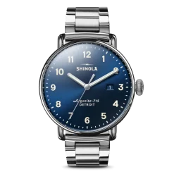 New Shinola Canfield Watch Midnight Blue