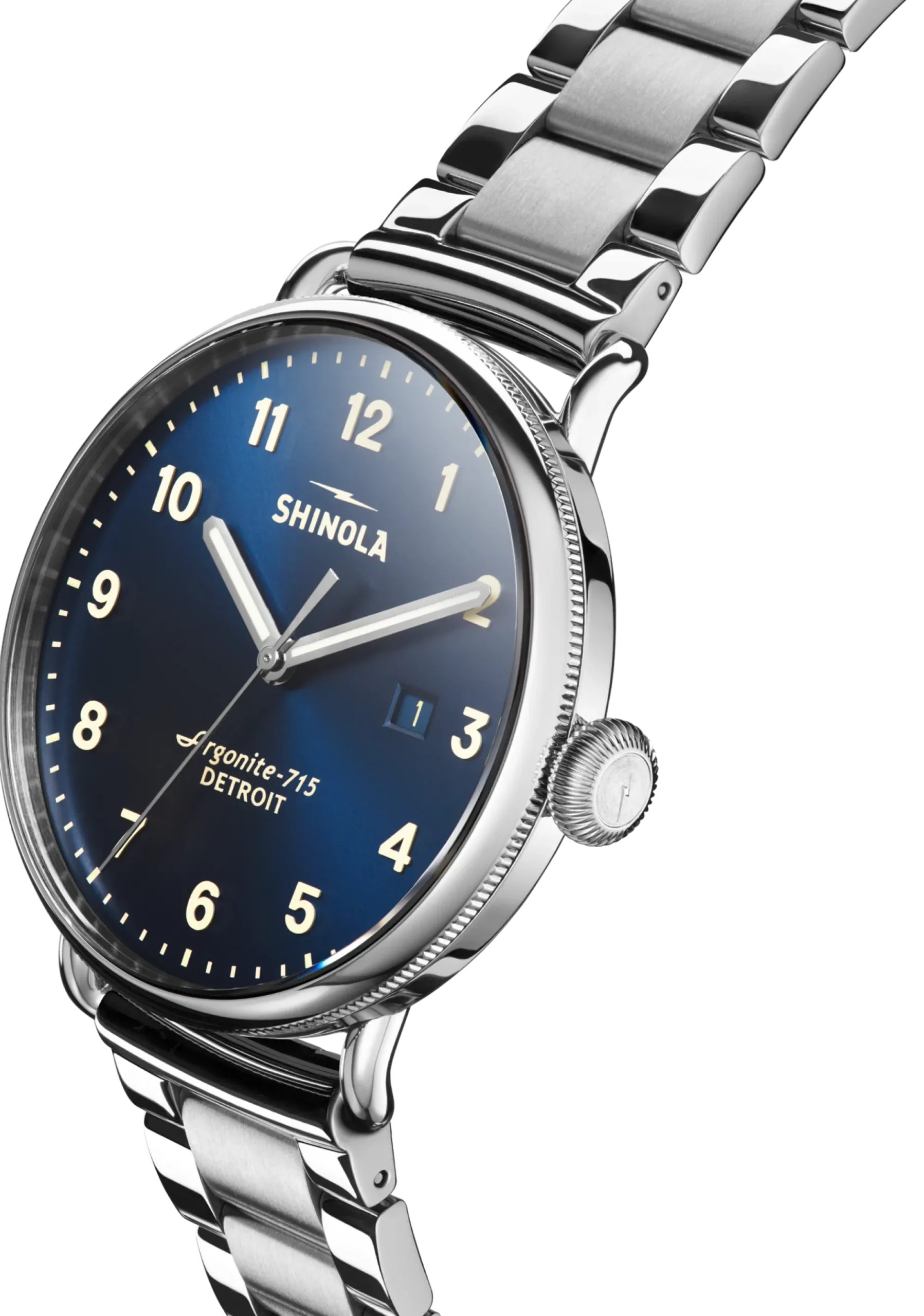 New Shinola Canfield Watch Midnight Blue