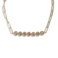 Sale Shinola .75 Carat Desert Diamond Chain Bracelet OS