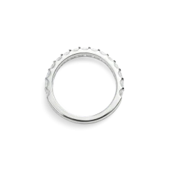 Hot Shinola 1 Carat Diamond Anniversary Band White Gold
