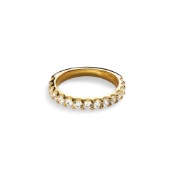 Hot Shinola 1 Carat Diamond Anniversary Band Yellow Gold