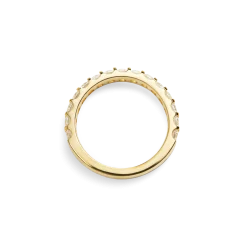 Hot Shinola 1 Carat Diamond Anniversary Band Yellow Gold