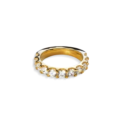 Online Shinola 2 Carat Diamond Anniversary Band YG Yellow Gold