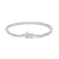 Clearance Shinola 1 Carat 7" Diamond Tennis Bracelet White Gold