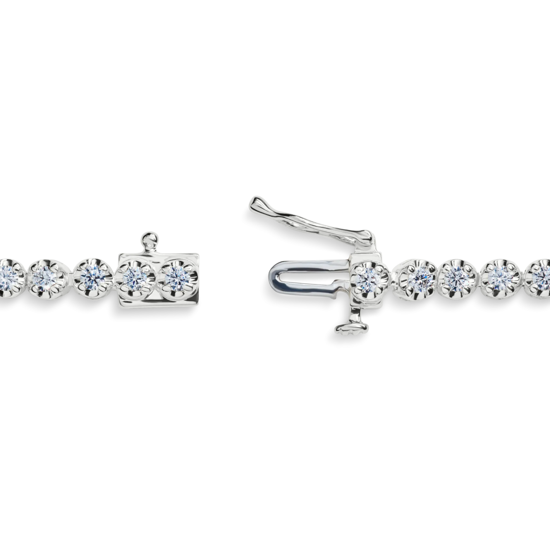 Outlet Shinola 2 Carat 7" Diamond Tennis Bracelet White Gold