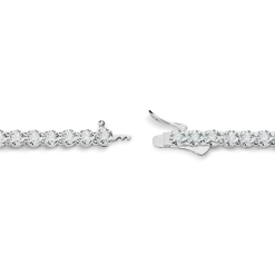 Shinola 5 Carat Diamond Tennis Necklace White Gold