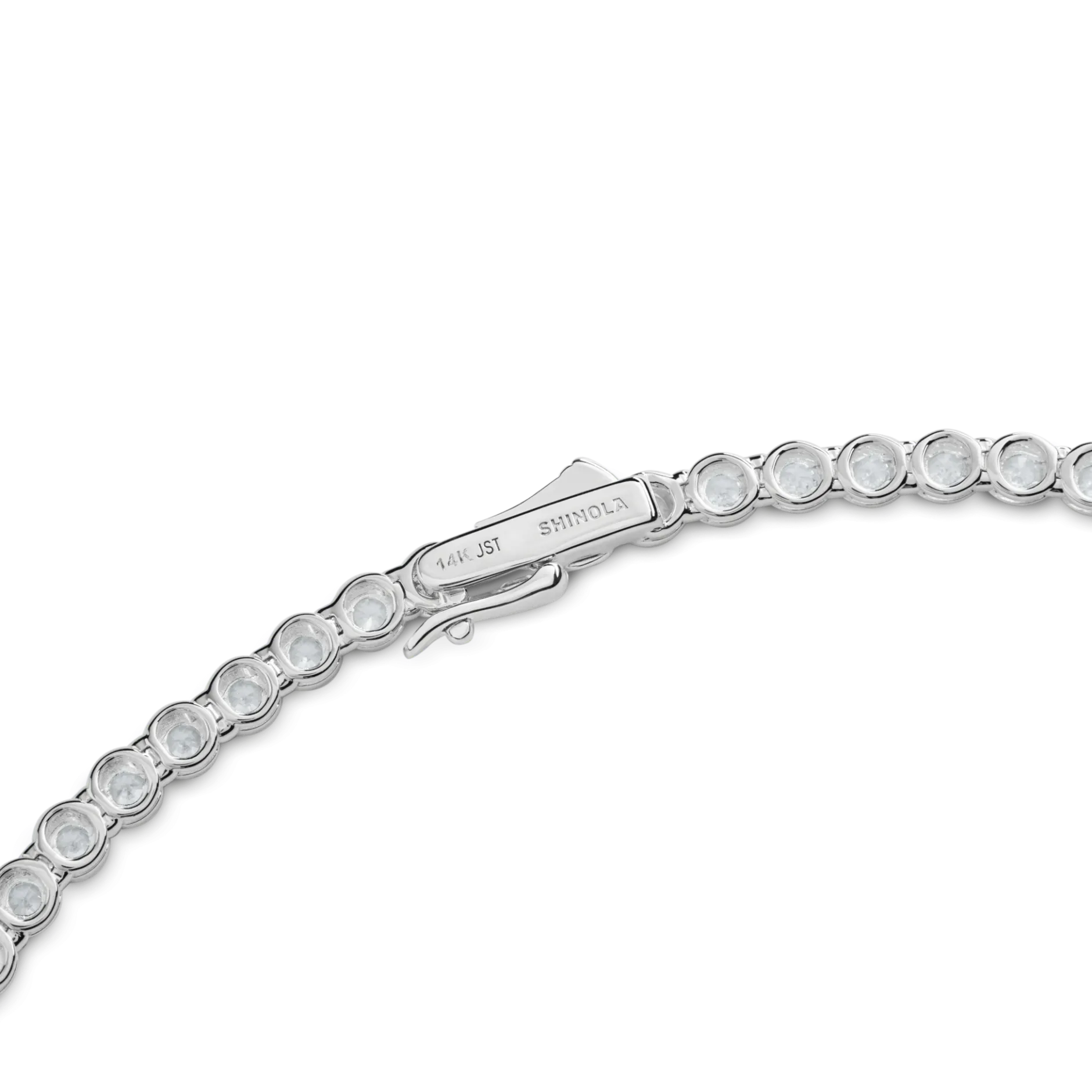 Clearance Shinola 7 Carat Diamond Tennis Necklace White Gold