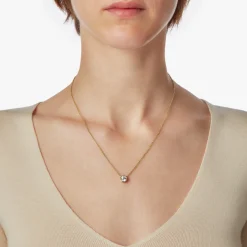 Sale Shinola Round Diamond Necklace 1 Carat