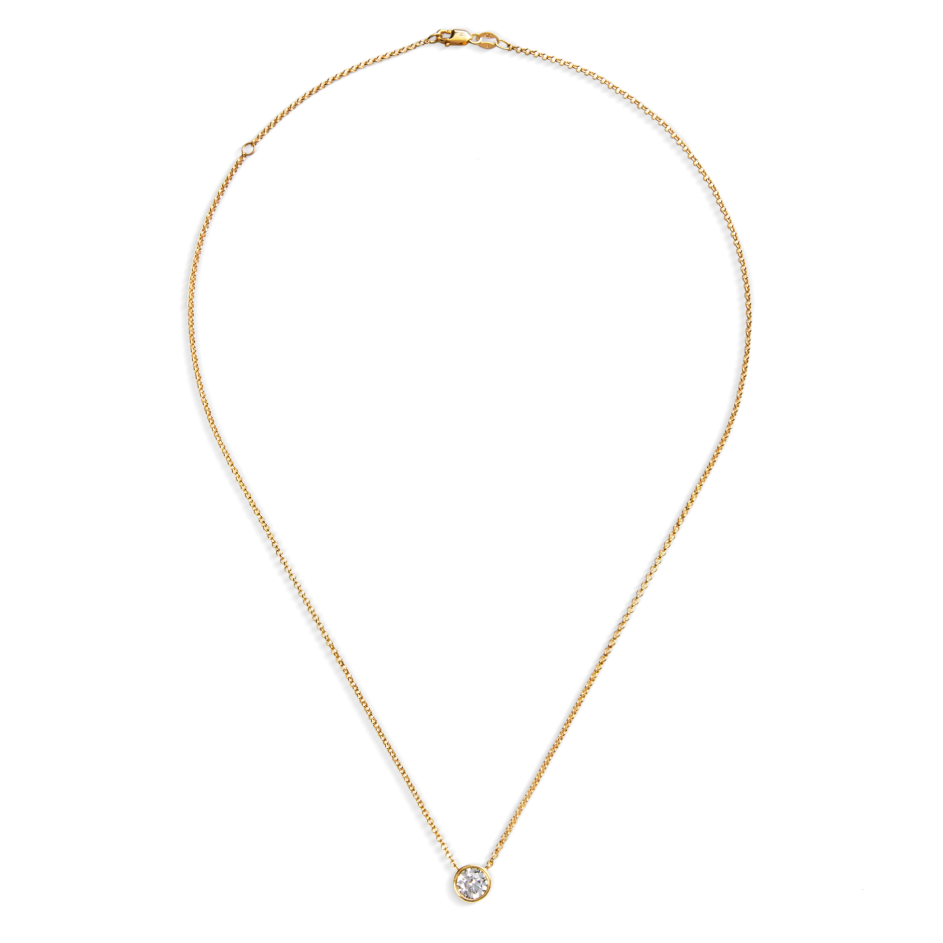 Sale Shinola Round Diamond Necklace 1 Carat