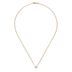 Discount Shinola Round Diamond Necklace 1/2 Carat