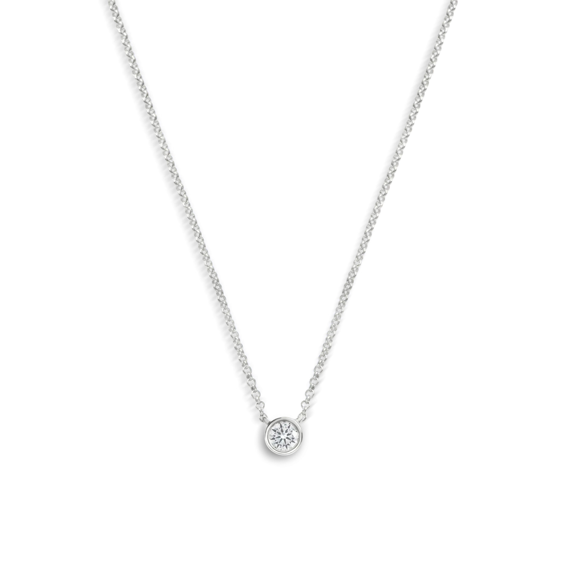 Outlet Shinola 1/4 Carat Round Diamond Necklace