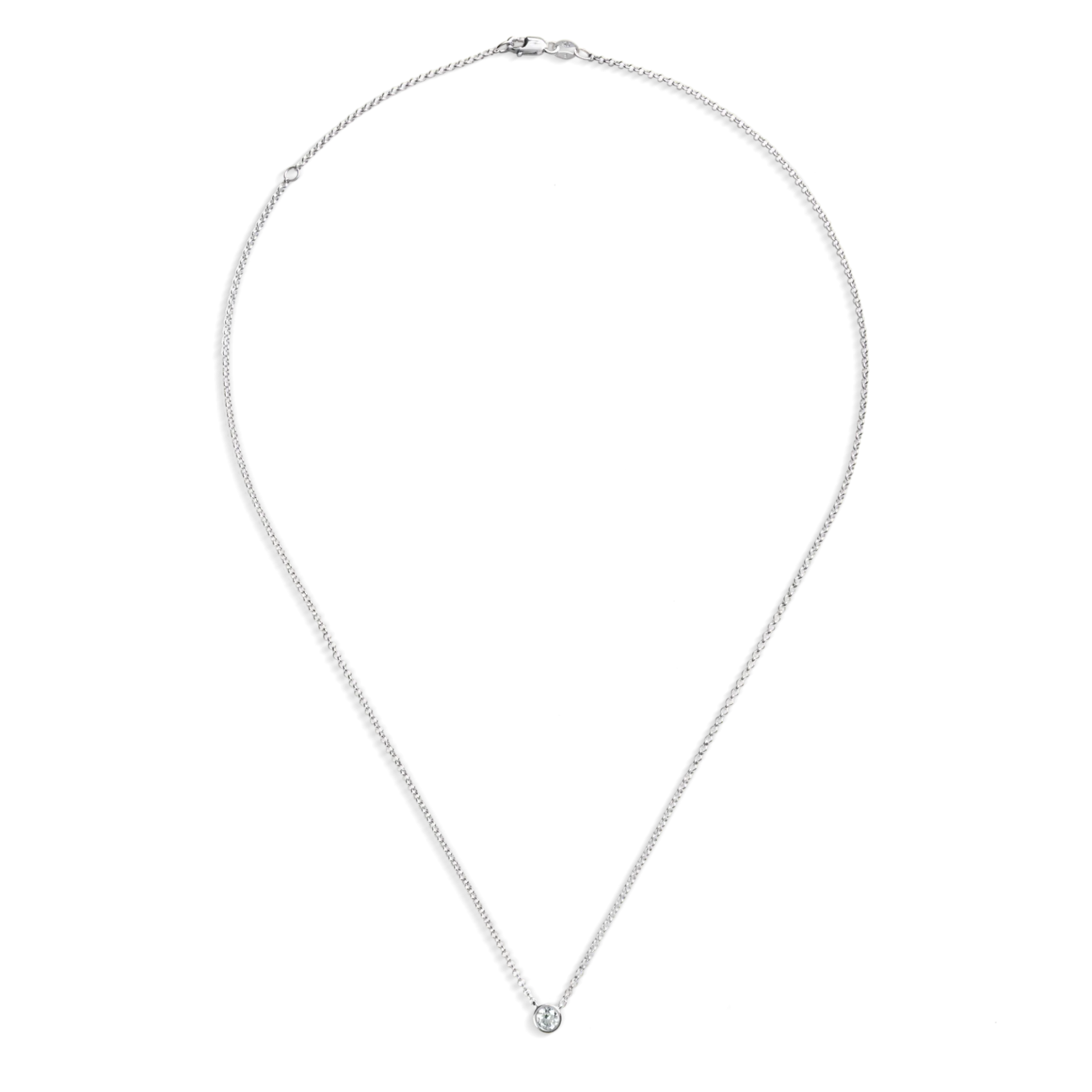 Outlet Shinola 1/4 Carat Round Diamond Necklace
