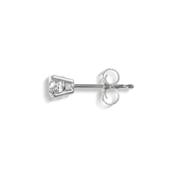 Online Shinola 1/2 Carat Round Diamond Studs White Gold