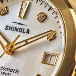 Outlet Shinola Circadian Monster Automatic Watch Diamond/Mother of Pearl