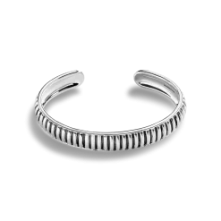Online Shinola Coin Edge Cuff Bracelet