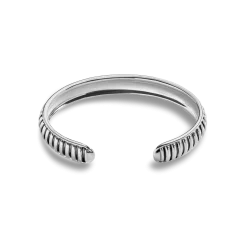 Online Shinola Coin Edge Cuff Bracelet