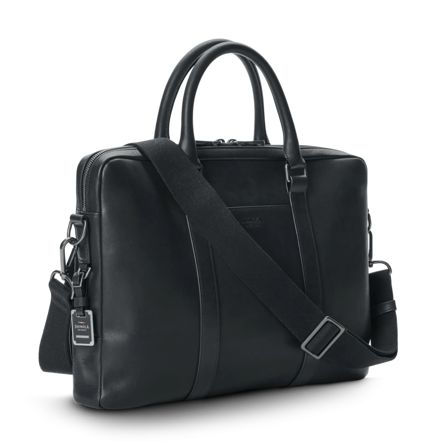 Hot Shinola Computer Briefcase Black