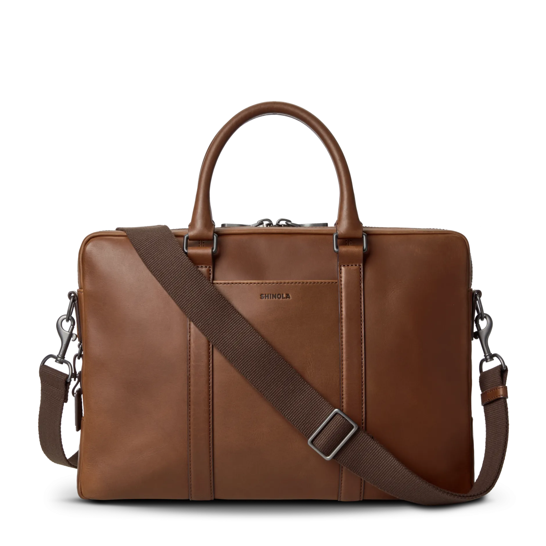 Sale Shinola Computer Briefcase Medium Brown