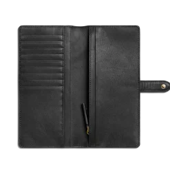 Best Shinola Continental Snap Wallet Black